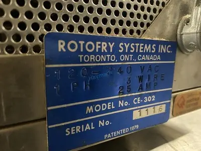 USED ROTOFRY 302