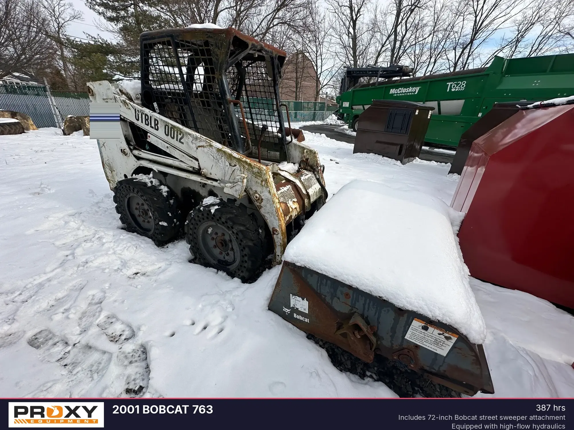Used 2001 BOBCAT 763 Skid Loaders Pennsylvania US | Proxy Equipment #1382737