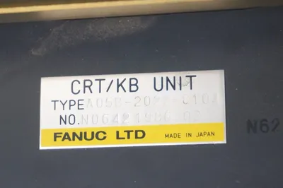 NEW GMF ROBOTICS / FANUC A05B-2022-C104 CRT/KB UNIT A61L-0001-0086