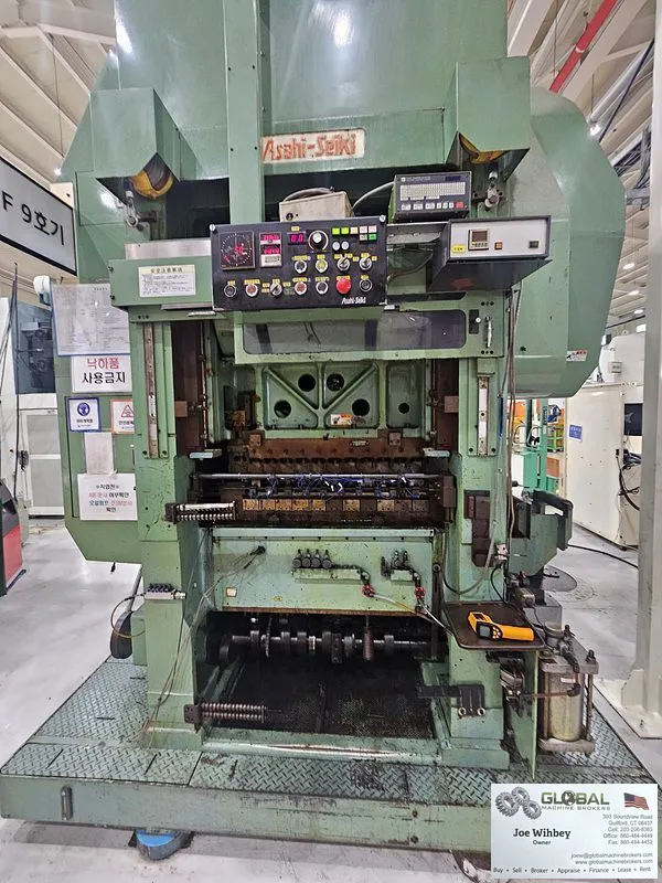 Asahi Seiki STP-45 Transfer Press 2.56” Stroke 12 Op Die - 1998