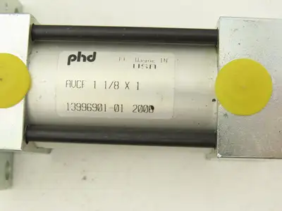 phd AVCF 1 1/8 X 1 Pneumatic Air Cylinder 1-1/8" Bore 1" Stroke 150PSI Lot of 6