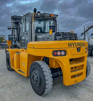 Used 2019 HYUNDAI 110D-9 Internal Combustion Forklifts: Pneumatic Tire Florida US | Forklift Exchange #1274802
