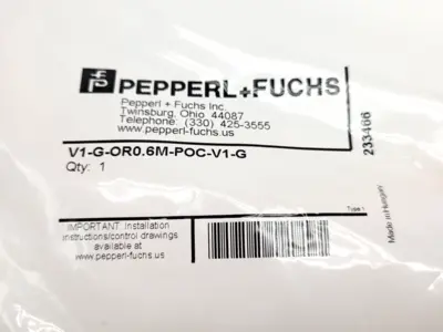 NEW PEPPERL+FUCHS V1-G-ORO.6M-POC-V1-G, 233466