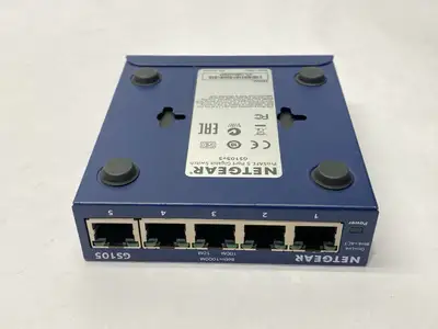 USED NETGEAR PROSAFE UNMANAGED GIGABIT ETHERNET SWITCH 5-PORT