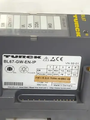 Used TURCK BL67-GW-EN-1P Industrial Controls Ohio US | Surplus Asset Holdings #1262487