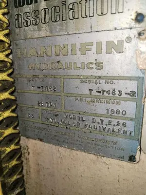 USED 1962 HANNIFIN T-7463