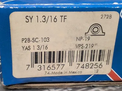 SKF SY 1.3/16 TF Pillow Block Housed Bearing Unit New NIB