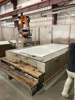 Used 2020 BACA SYSTEMS RSJ 202 2.0 DUAL TABLE Bridge Saws Michigan US | All Used Stone Equipment #1568695