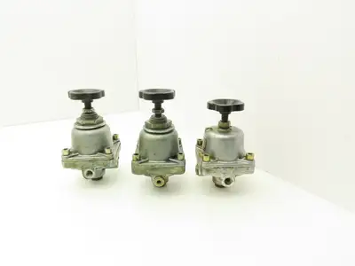 Knorr Pneumatic DMV-6/7.5 Pneumatic Air Regulating Valve 1/4"  Lot of 3  *Read*