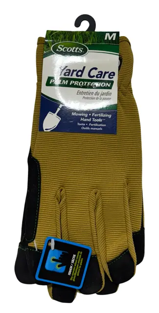 Scotts Work Gloves Hi-Dexterity Multi Purpose Glove Palm Protection Size Medium