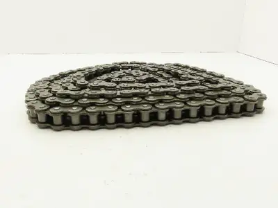 Peer #80 Roller Chain Single Strand Riveted 1" Pitch 18' 5" Length