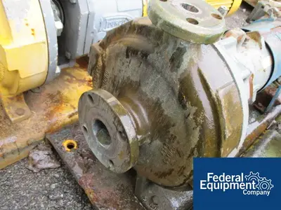 USED Duriron 2" x 1" Duriron Pump, Model 236PU921, S/S, 10 HP