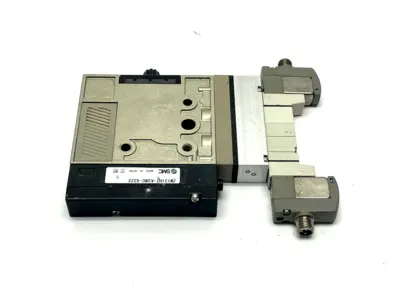 ZM131HT-K5WO-X322 | SMC  Vacuum Generator w/ SYJ3430-5WO Solenoid Valve - For parts or not working