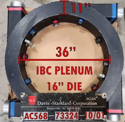 2006 DAVIS STANDARD blown film die Blown Film Dies - Single Layer, SIZE 15" - 19.99""" | Mark One Machinery (2)