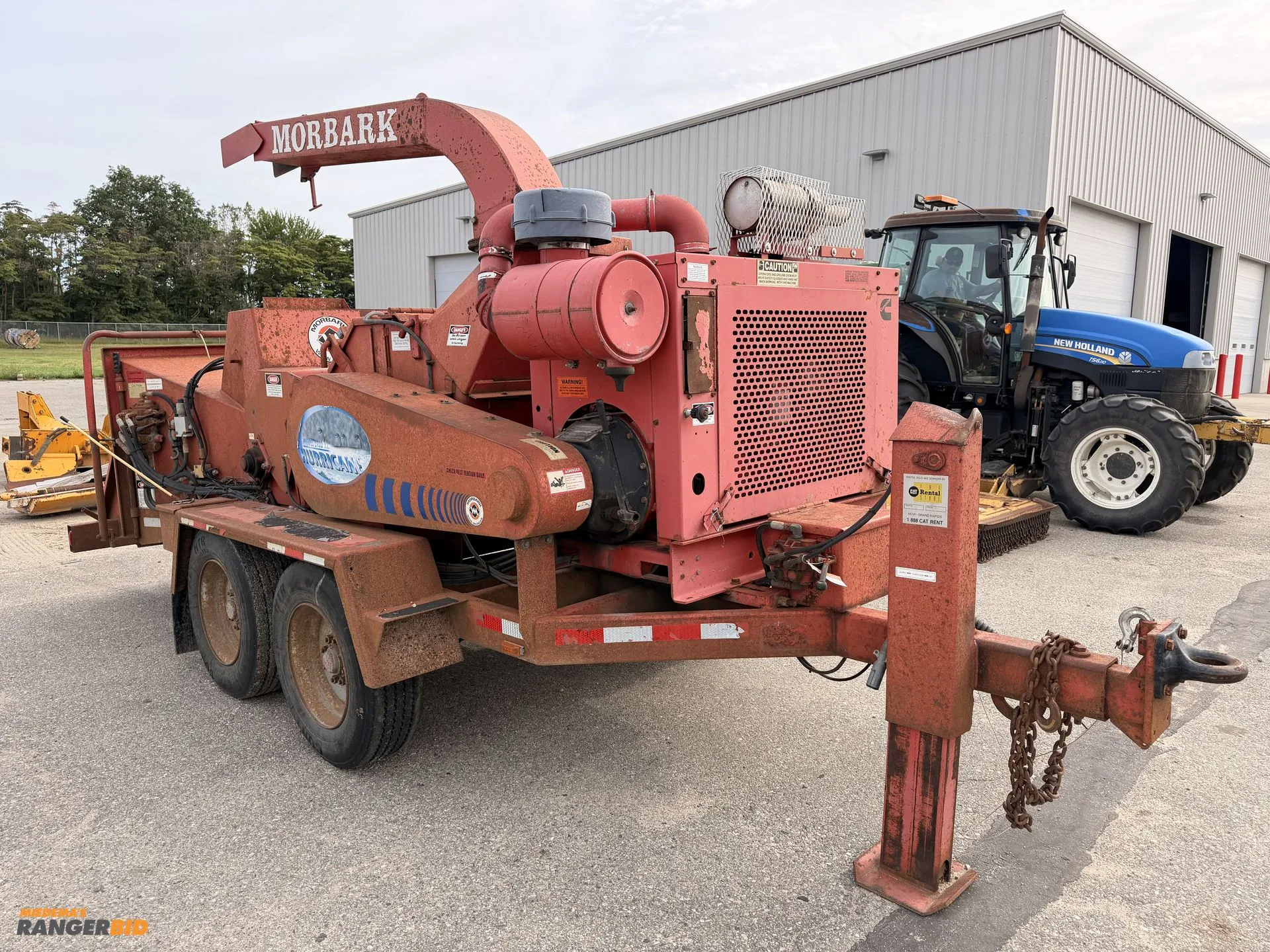 Used HURRICANE 2400XL Whole Tree Chippers Michigan US | Miedema Asset Management Group #1441795