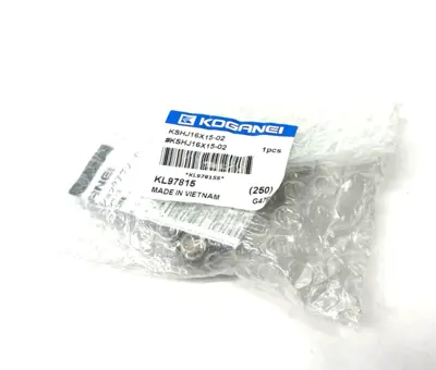 New | in-Stock Koganei Fixed Type Shock Absorber, 15mm Absorption Stroke Parts (Hydraulics and Pneumatics) Michigan US | Maverick Industrial Sales #1398128