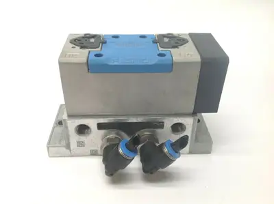USED FESTO SOLENOID VALVE WITH VDMA 24345-A-1