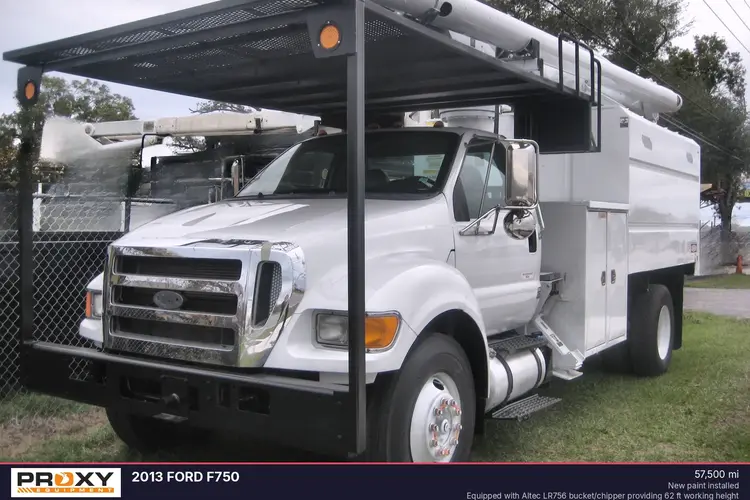 Used 2013 FORD F750 Bucket (boom) trucks Florida US | Proxy Equipment #1377874