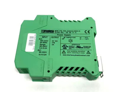 Used PHOENIX CONTACT PRIMARY SWITCHED POWER SUPPLY 2938714 AC/DC Power Supplies | Maverick Industrial Sales #1102851