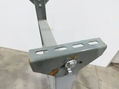 Hytrol HS-11 30"W Conveyor Leg Stationary Floor Support 67-5/8" to 79-5/8"H