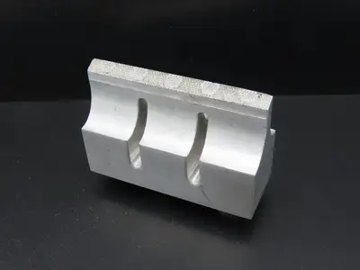 SH152 Ultrasonic Welding Horn Slotted Aluminum Plate 4"W x 2.6"H