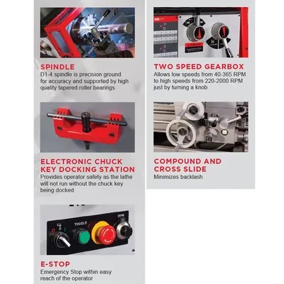 JET EVS-1440B Precision/Gap Bed Lathes | Sierra Victor Industries (5)