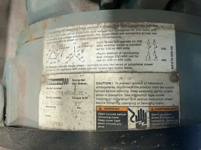 Used REEVES RR363950001YS / R363950001 Motors (misc) Ohio US | HGR 24 #1517052