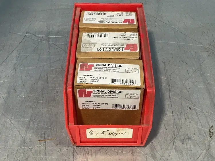 Used FEDERAL SIGNAL DIVISION VALS240C / VALS 120C Stroboscopes Ohio US | HGR 24 #1488499