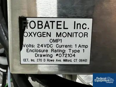 USED Rousselet Robatel 400 MM Rousselet Basket Centrifuge, Model RC40VXKSAR