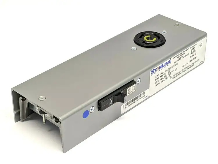 Used STARLINE BUSWAY TAP BOX 30A 120V Taps & Dies | Maverick Industrial Sales #1114735