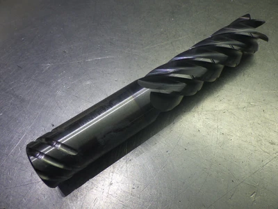 Kennametal 1" 6 Flute Carbide Cr Endmill K0R6RA1000R300SI.R060C KCSM15 (LOC877)