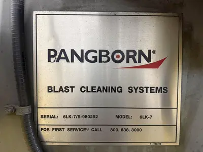 NEW 1998 PANGBORN 6LK-7 72" FIXED TABLE