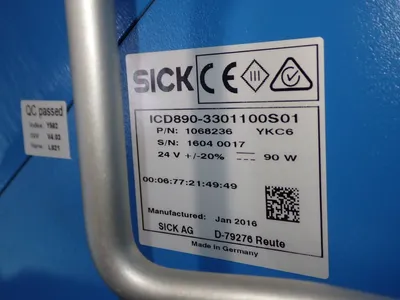 USED 2016 SICK ICD8903301100S01