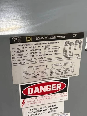 Used Square D _UNKNOWN_ Transformers Iowa US | ISP Equipment Group #1318726