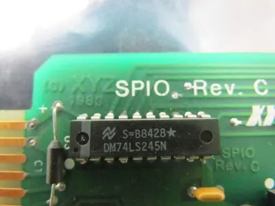 XYZ 1983 SPIO PC Circuit Board Card