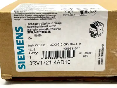 3RV1721-4AD10 | Siemens  Circuit Breaker - New Other