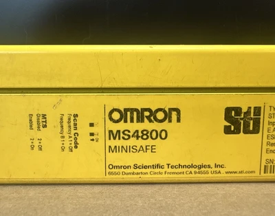 USED Omron STI MS4800S-14-0600-X