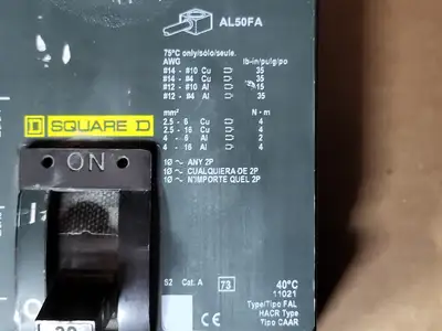 Used SQUARE D FAL36030 Switchgears British Columbia CA | Lenmark #1438423