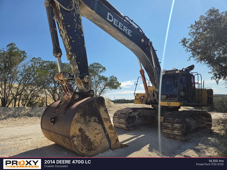 Used 2014 DEERE 470G LC Excavators Texas US | Proxy Equipment #1567993