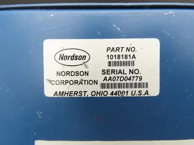 Nordson 1018181A Sure Coat Manual Gun Control Unit Electrostatic Powder Coat