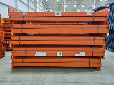 16' X 48" PALLET RACKING SYSTEM: STOCK #19476