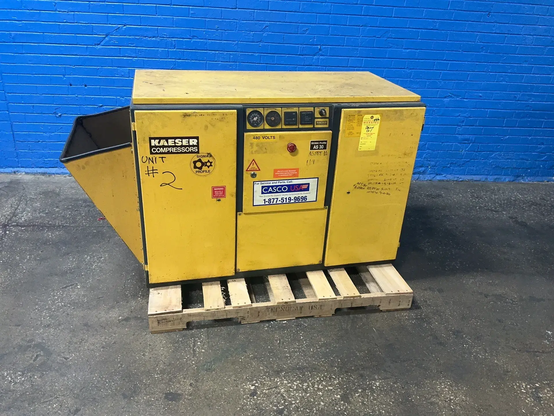 Used 1994 KAESER AS30 Rotary Screw & Sliding Vane Air Compressors Ohio US | HGR 24 #1453548