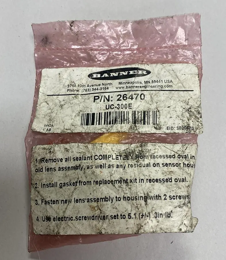 New | in-Stock BANNER ENGINEERING UC-300E Misc Electrical & Power Parts | Surplus Asset Holdings #1216155