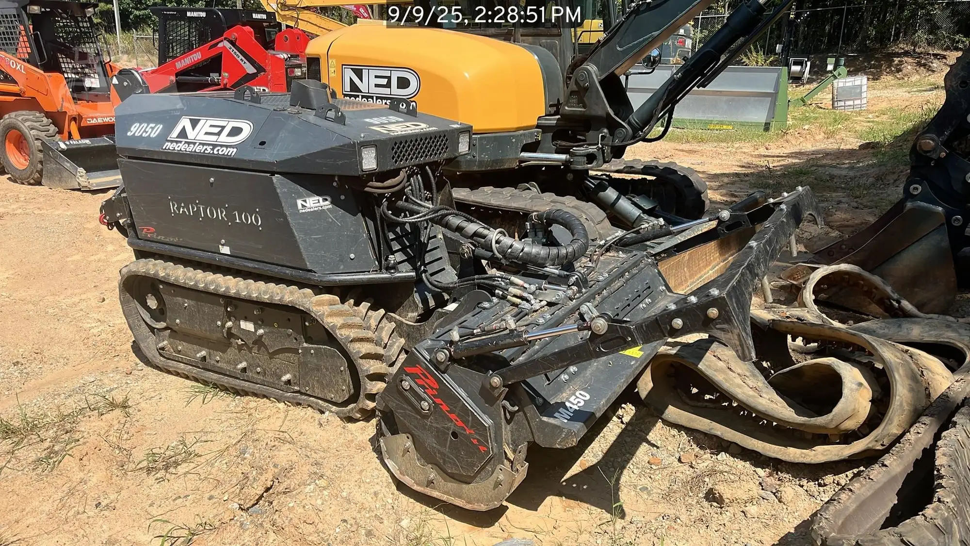 Used 2023 PRINOTH RAPTOR 100 Forestry Grinders Georgia US | National Equipment Dealers #1422637