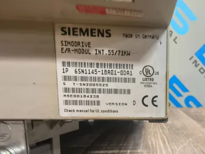 Used SIEMENS 6SN1145-1BA01-0DA1 Servo Drives South Carolina US | ESS Industrial Equipment Sales #1426144