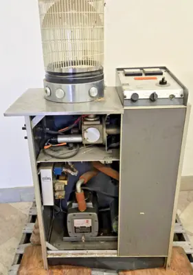 Mikros VE10 Varian VE-10 Automatic Vacuum Evaporator System Electron Microscope
