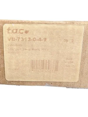 Schneider Electric Vb-7313-0-4-9 Valve,1-1/4″ Mixing,20 Gpm🇺🇲