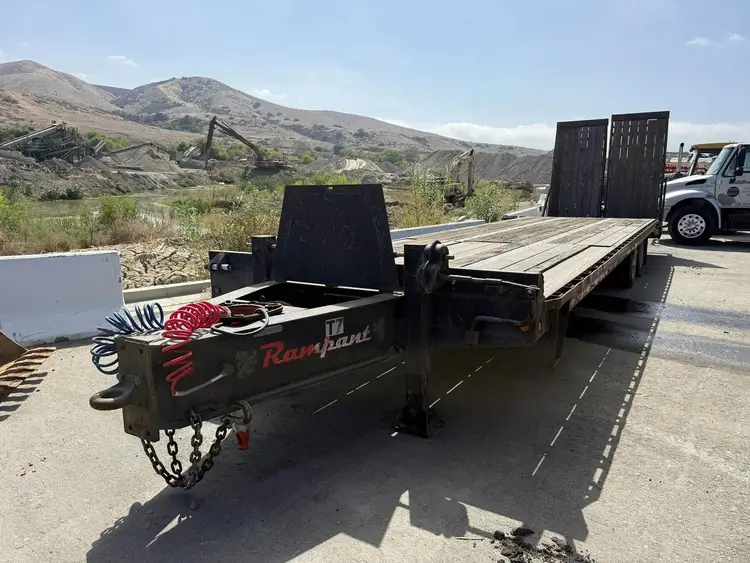 Used 2017 RAMPANT PTD 20 Deckover Trailers California US | Ben Kaplan Equipment #1489728