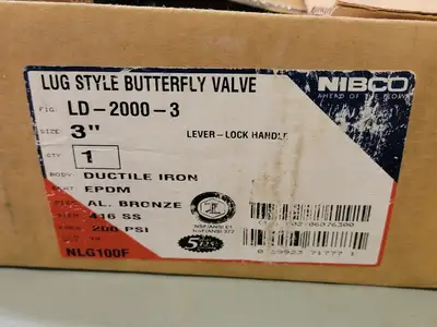 Used NIBCO LD-2000-3 Valves/Fittings British Columbia CA | Lenmark #258833