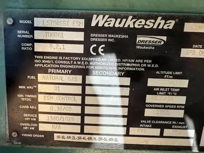 USED WAUKESHA L5794GSI